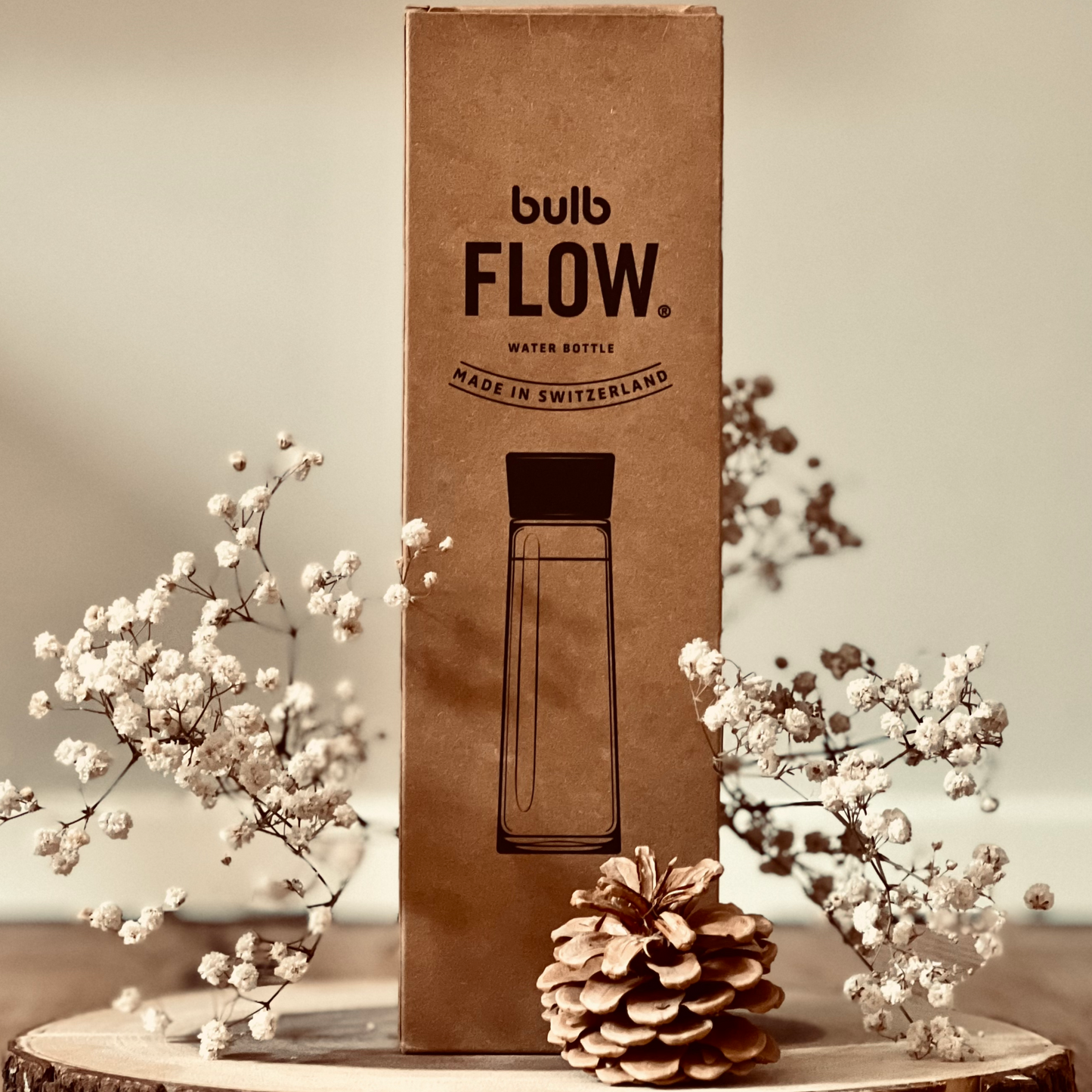 Bulb-Flow: Die Trinkflasche aus der Schweiz (in Handarbeit)